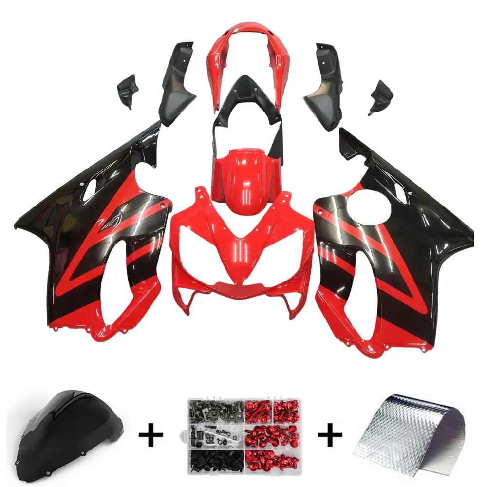 2004-2007 Honda CBR600 F4I Injeksjon Fairing Kit Bodywork Plastic ABS