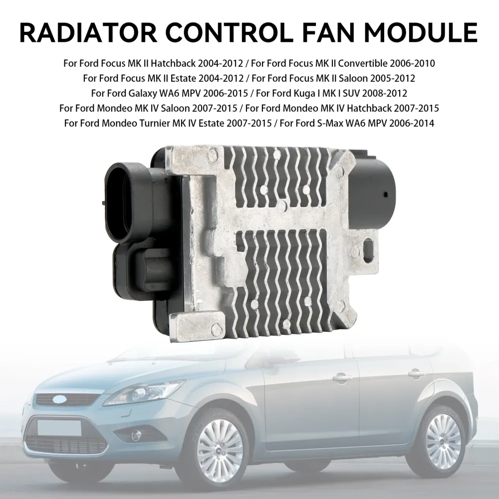 2004-2012 Ford Focus MK II Hatchback Radiatorkontrollviftemodul 1477218 6W1Z8B658AC