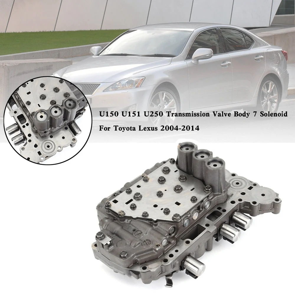 2004-2014 Toyota Lexus U150 U151 U250 Transmisjonsventil Body 7 Solenoid FedEx Express