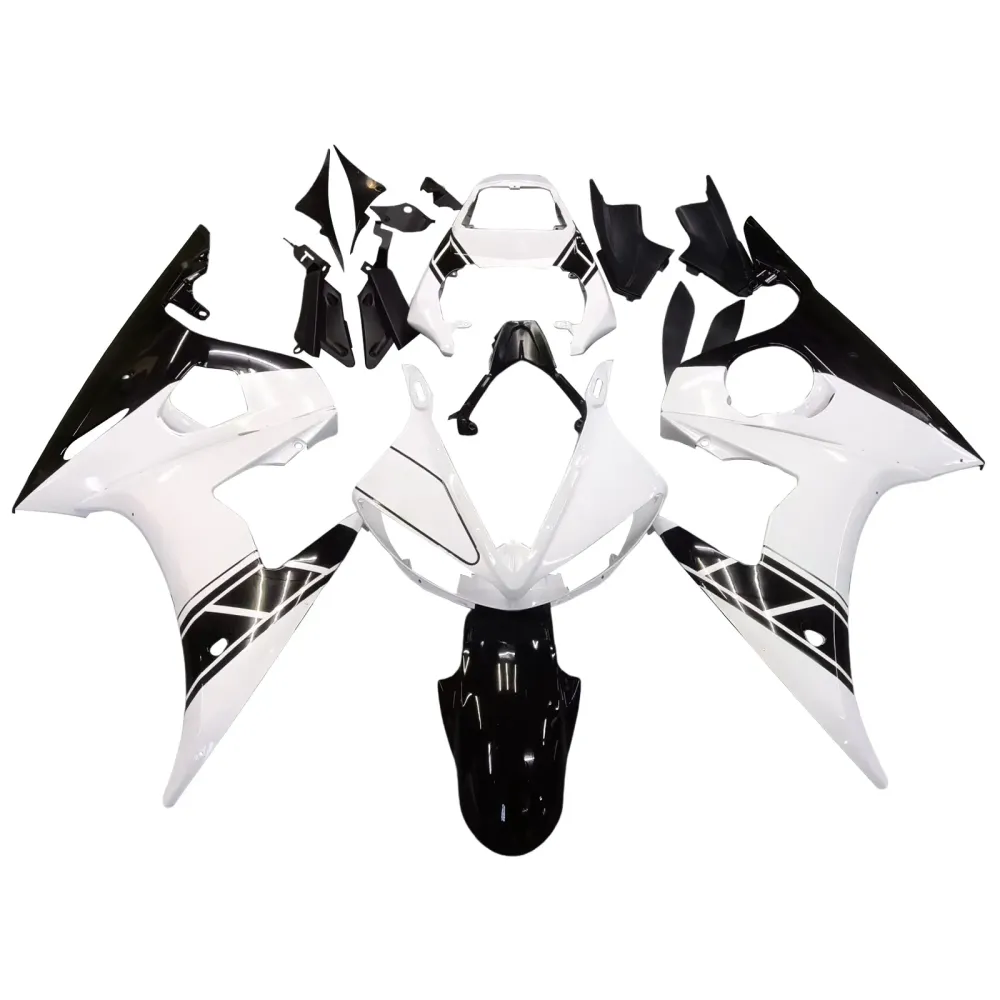 2005 Yamaha YZF 600 R6 Injection Fairing Kit Bodywork Plastic ABS #21