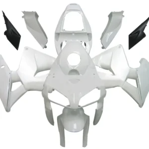 2005-2006 Honda CBR 600 RR Metallic White Honda Racing Fairings Generic