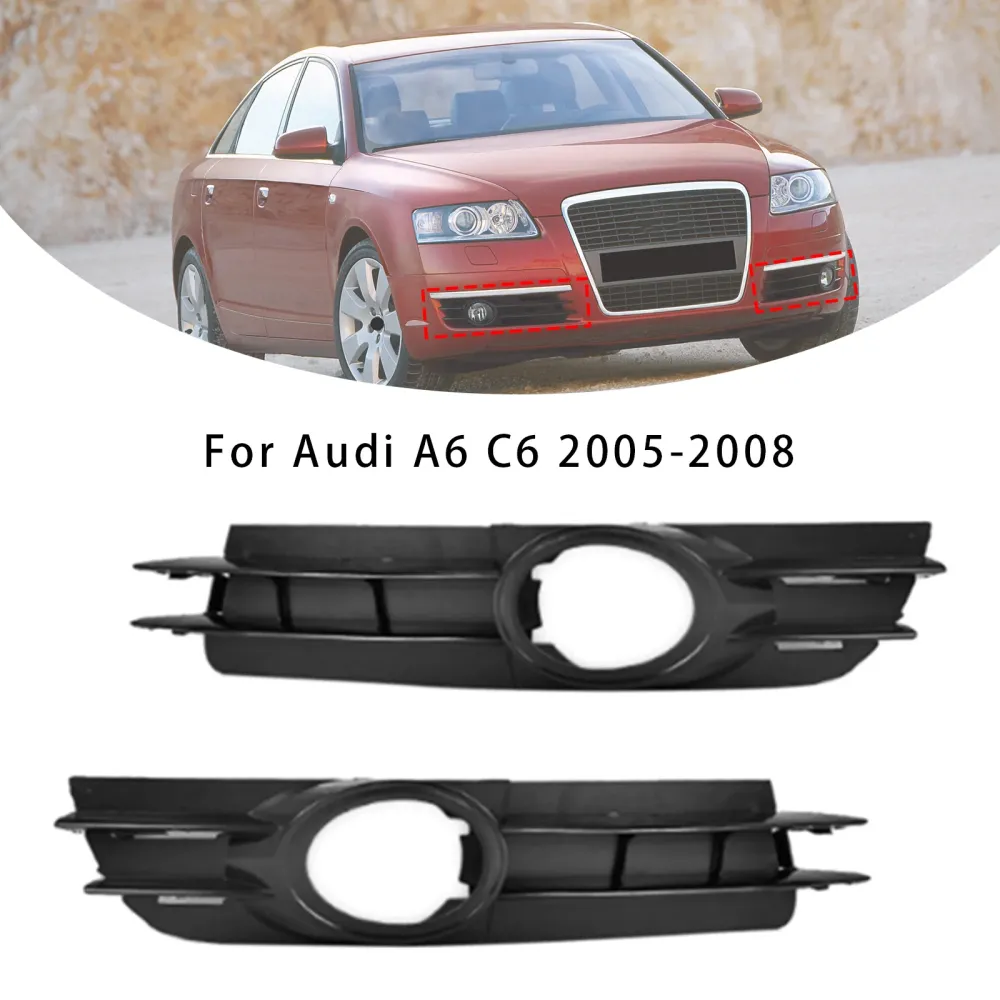 2005-2008 Audi A6 C6 Et par biltopplamper 4F0807681A 4F0807682A