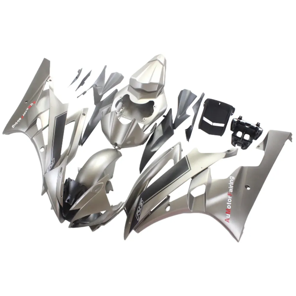 2006-2007 Yamaha YZF 600 R6 Injection Fairing Kit Bodywork Plastic ABS #155
