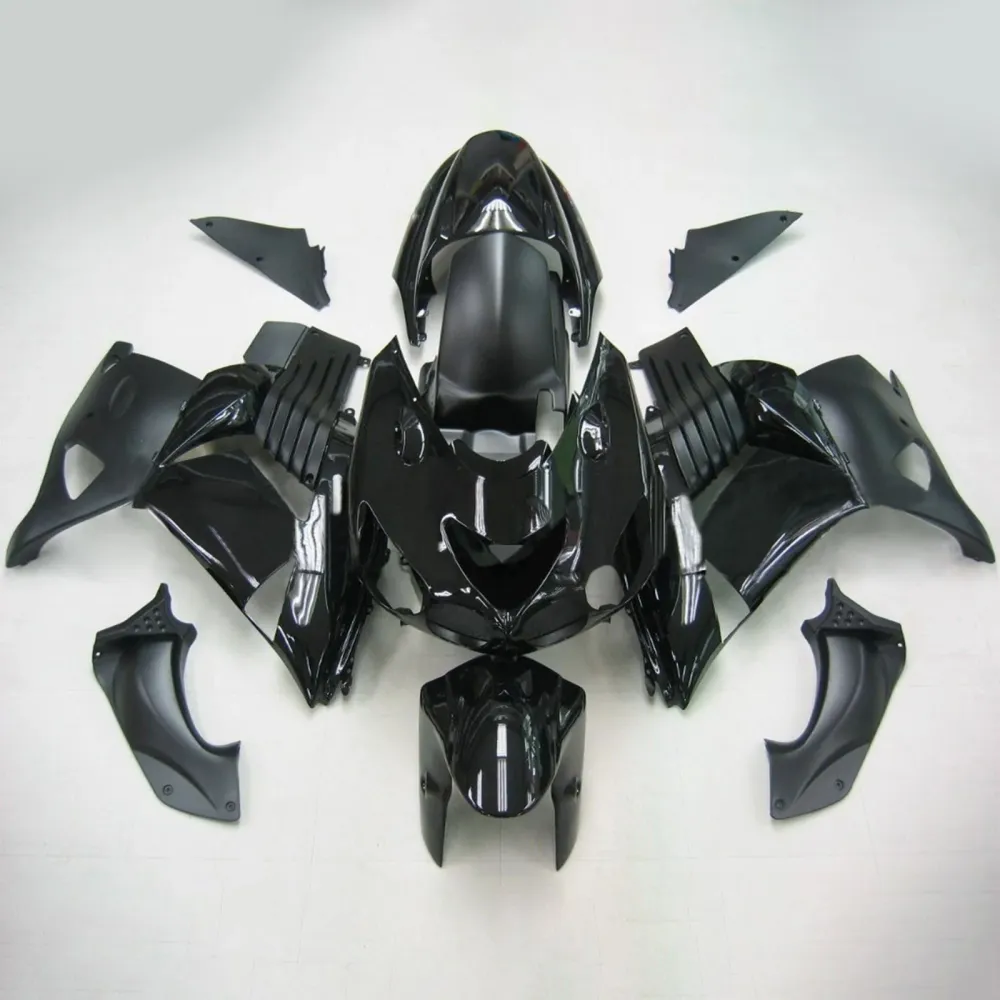2006-2011 Kawasaki ZX14R Injeksjon Fairing Kit Bodywork Plastic Abs