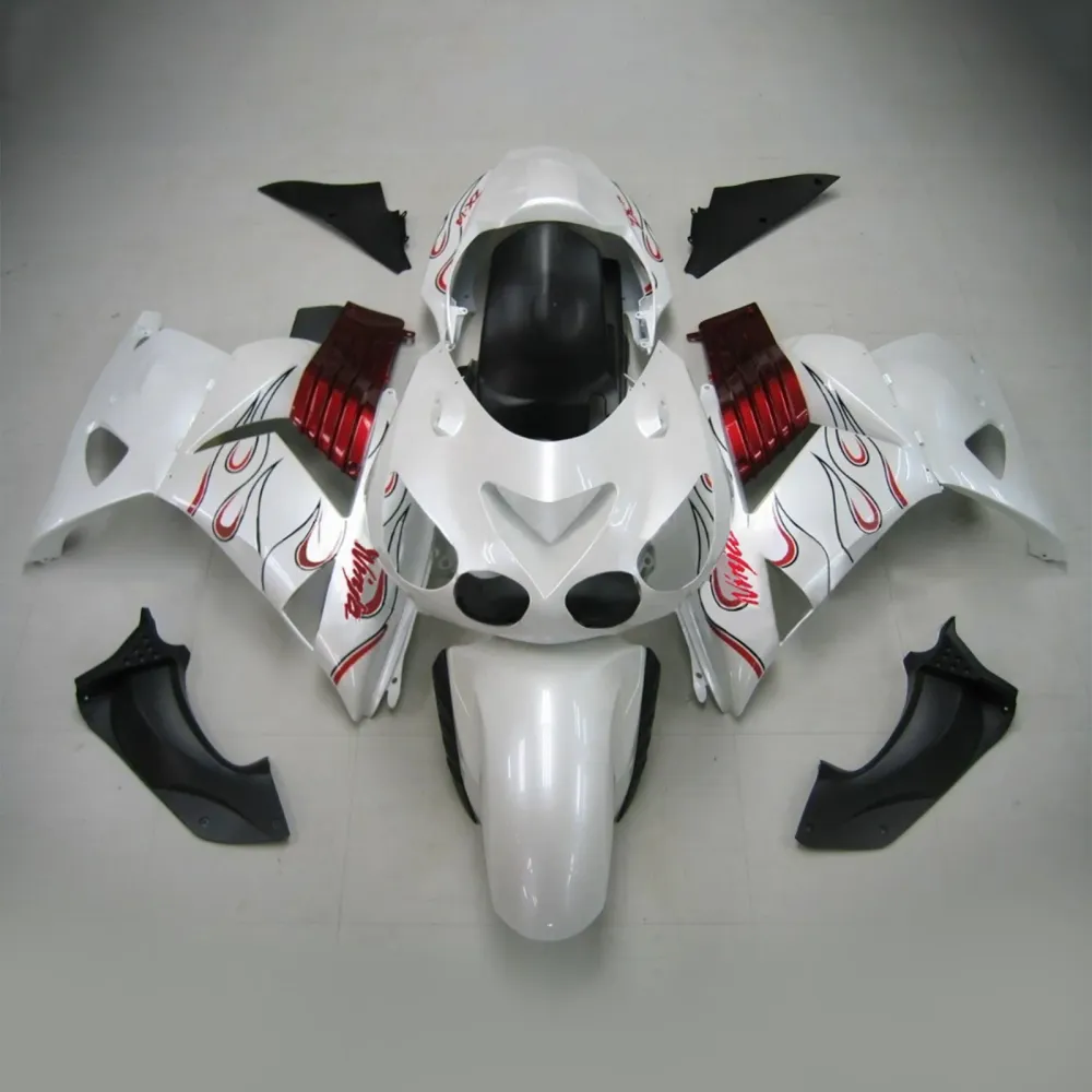 2006-2011 Kawasaki ZX14R Injeksjon Fairing Kit Bodywork Plastic Abs