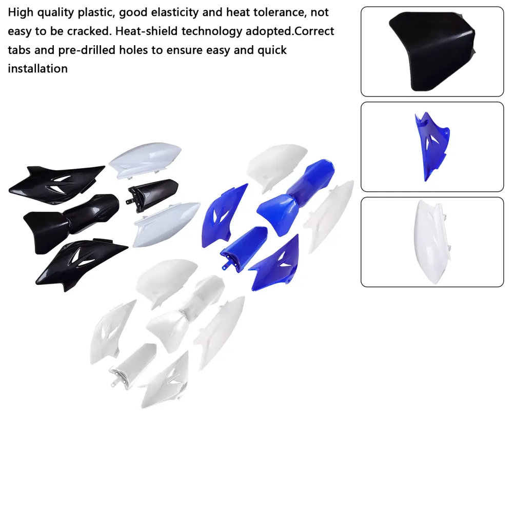 2006-2021 Yamaha TTR50 Body Plastic Kit Front Back Fender Fairing