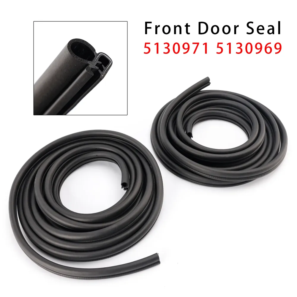 2007 GMC-Sierra 1500/2500/3500Classic-4 Door Extended Cab Pickup 5130971 5130969 2PCS Weatherstrip Door Seal