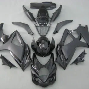 2007-2008 Suzuki GSXR 1000 All Black GSXR Racing Amotopart Fairings Customs Fairing