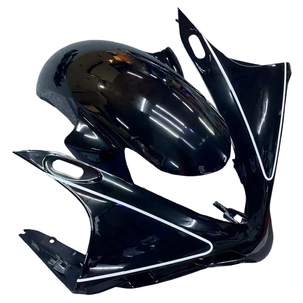 2007-2008 Yamaha YZF-R1 Black Fiat Racing Fairings Generic