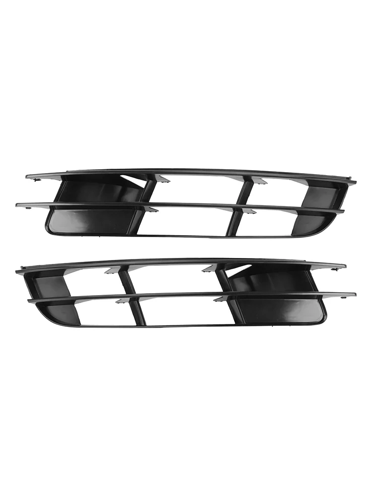 2007-2009 Audi Q7 1 Pair Front Bumper Fog Light Grill Cover Bezel 4L0807681