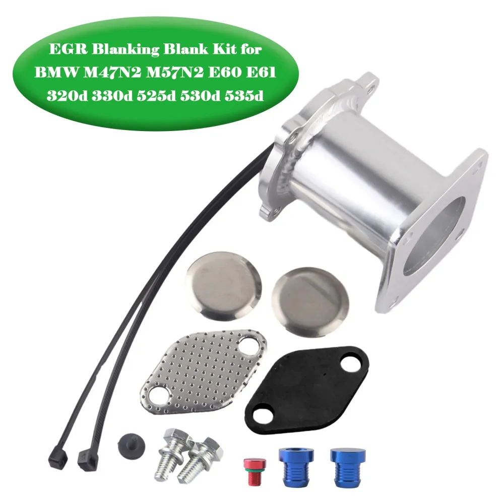 2007-2010 BMW X6 E71 30DX EGR Blanking Blank Kit M47N2 M57N