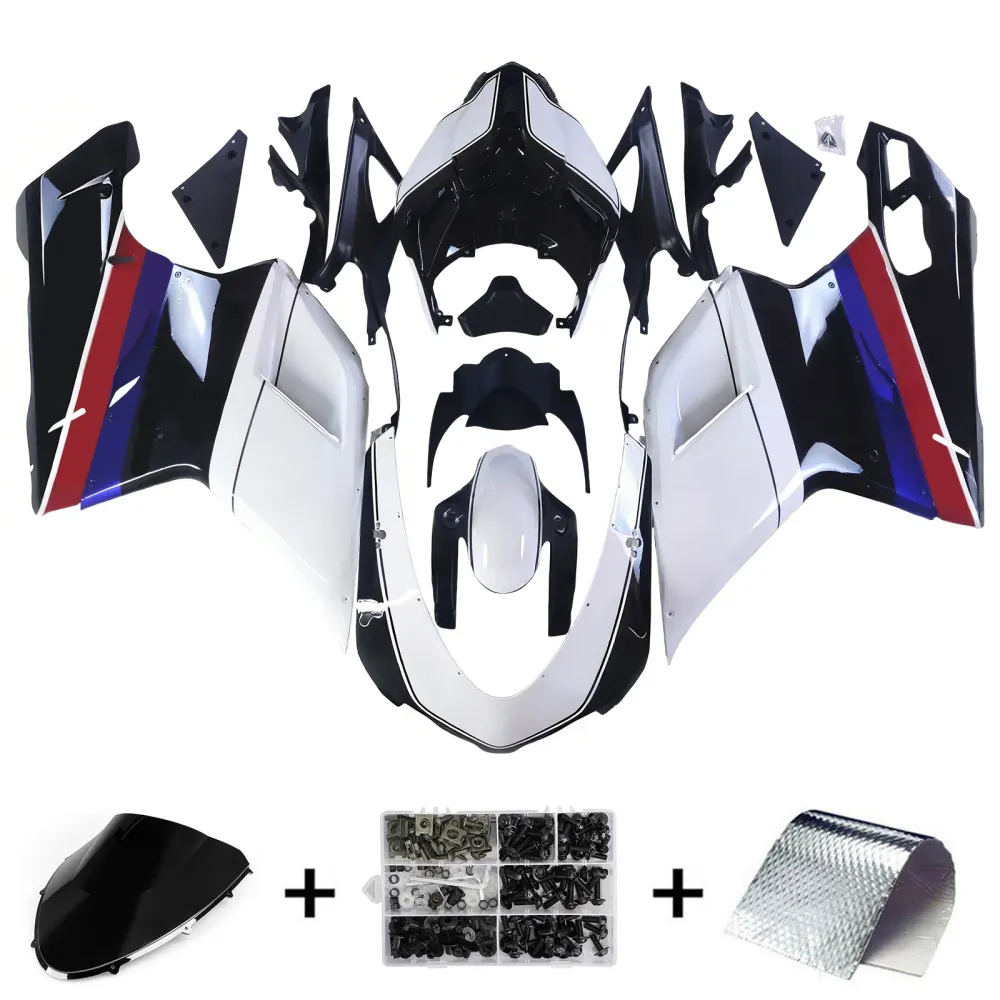 2007-2011 Ducati 1098 1198 848 Fairing Kit Bodywork ABS