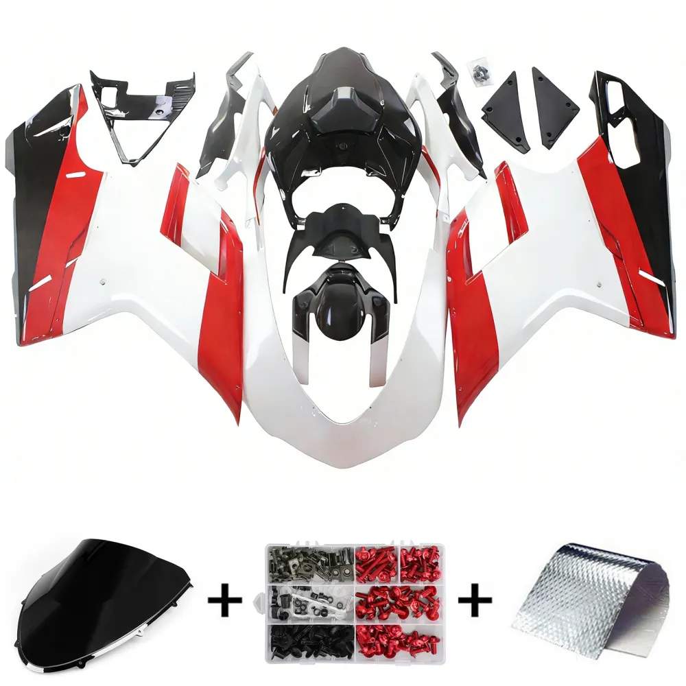 2007-2011 Ducati 1098 1198 848 Fairing Kit Bodywork ABS