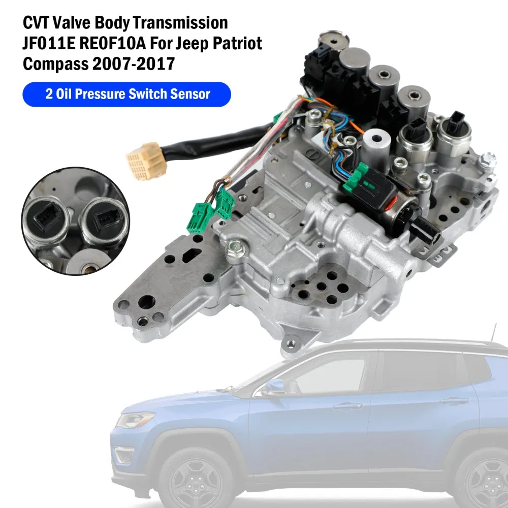 2007-2012 Dodge Caliber CVT Valve Body Transmission JF011E RE0F10A