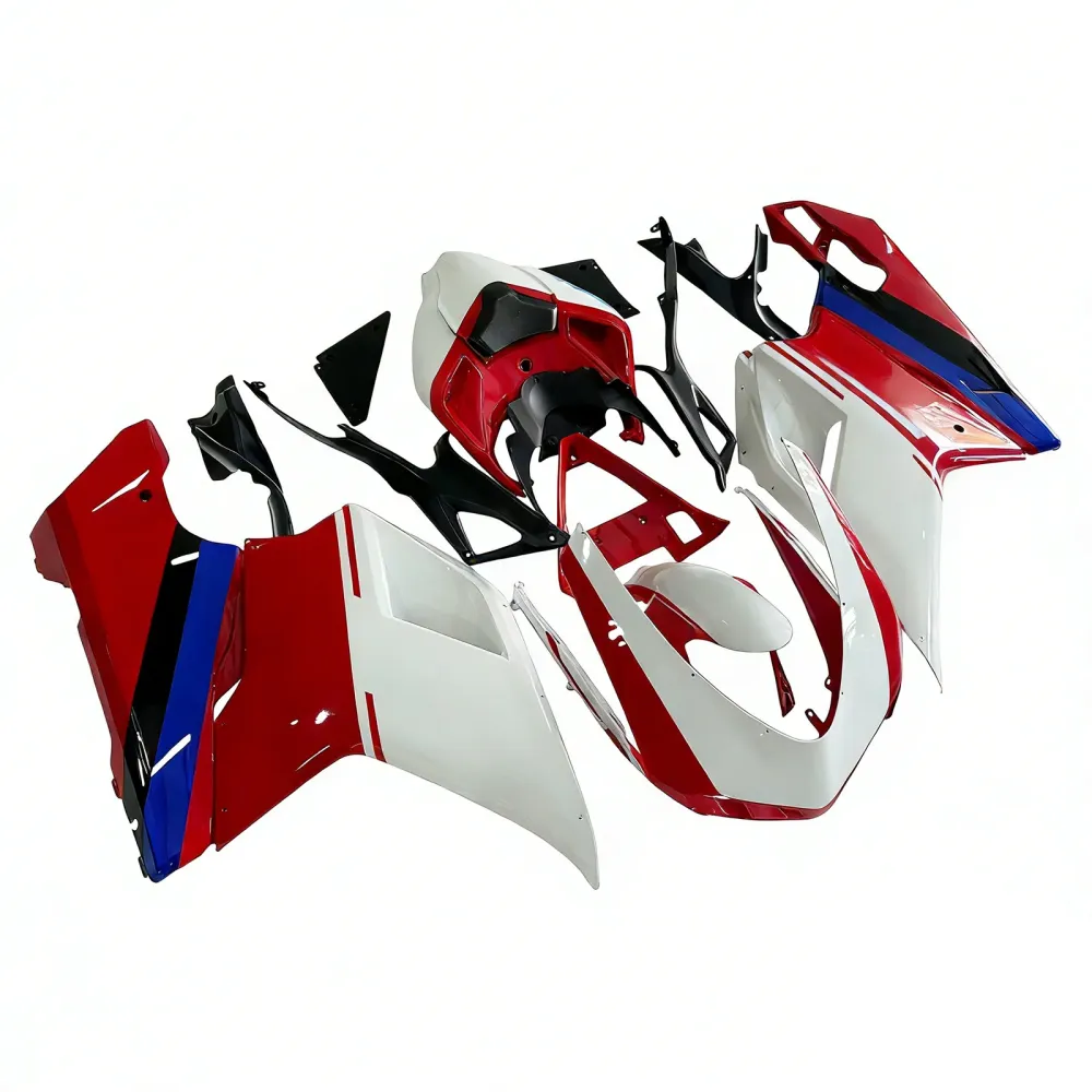 2007-2012 Ducati 1098/1198/848 Red Xerox Bodywork Fairing ABS Injection Mold 7# Generic