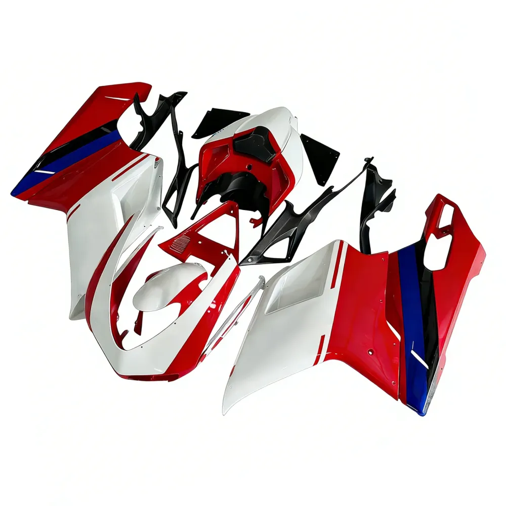 2007-2012 Ducati 1098/1198/848 Red Xerox Bodywork Fairing ABS Injection Mold 7# Generic