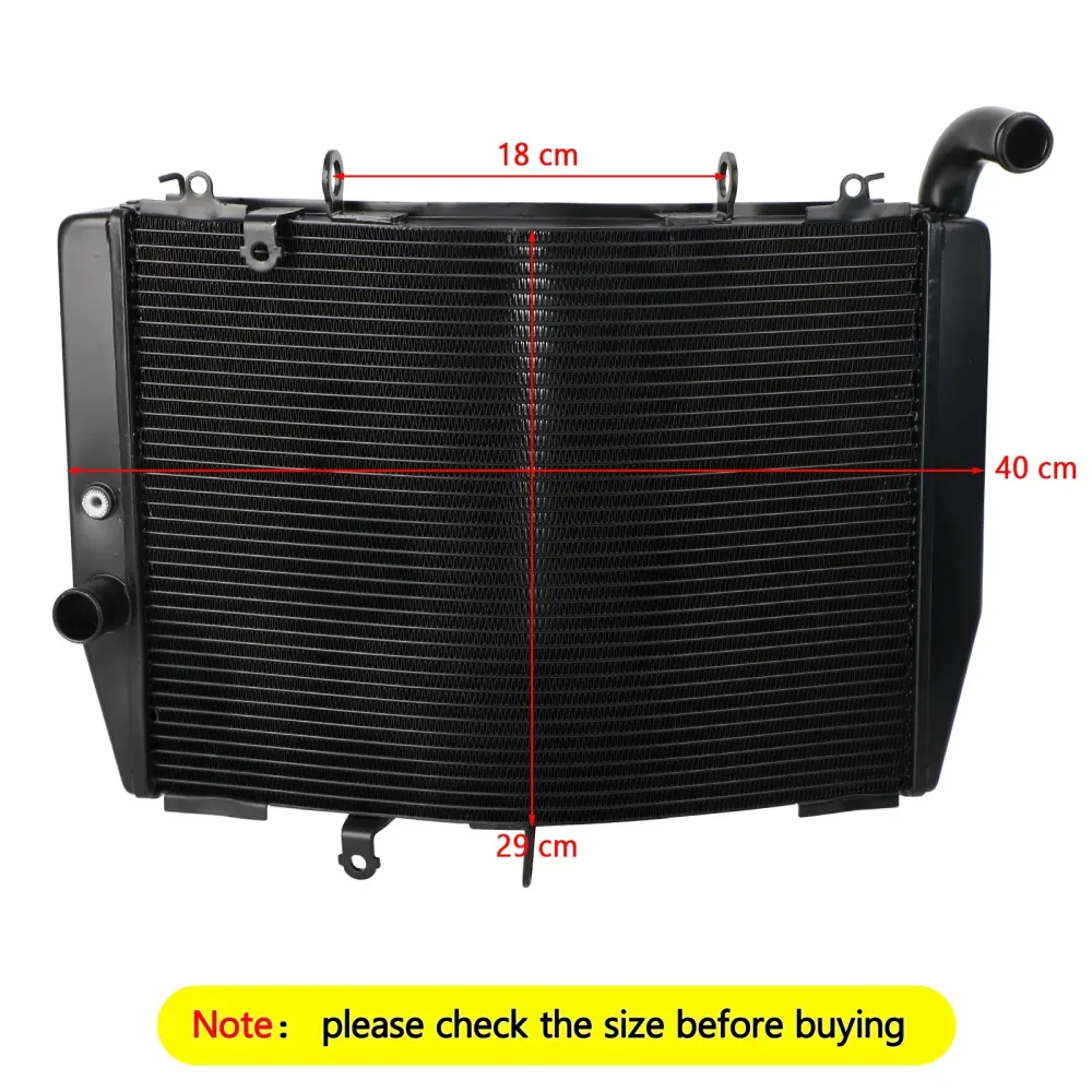 2007-2022 Honda F5 CBR600RR CBR 600RR Aluminium Radiator kjølekjøler