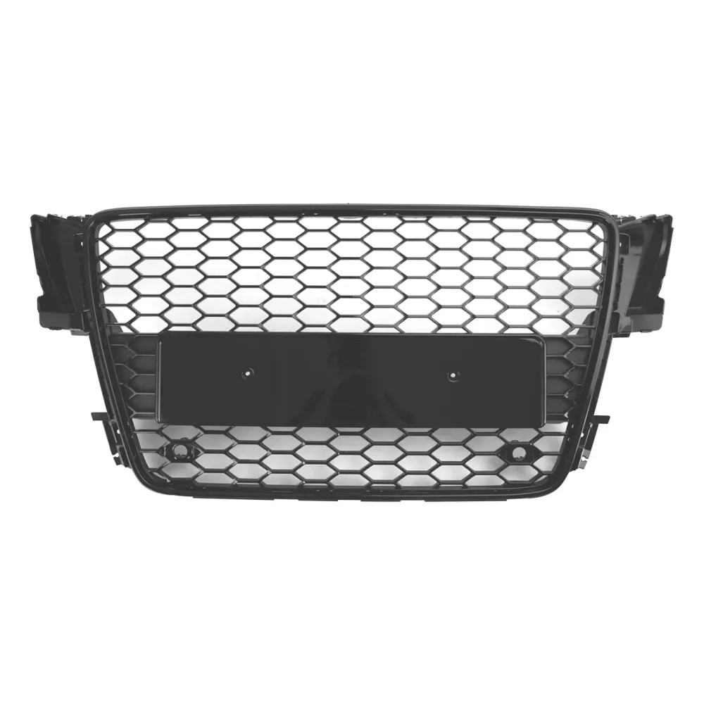 2008 2009 2011 2012 Audi A5 S5 B8 RS5 Style Hood Henycomb Sport Mesh Grill Grille
