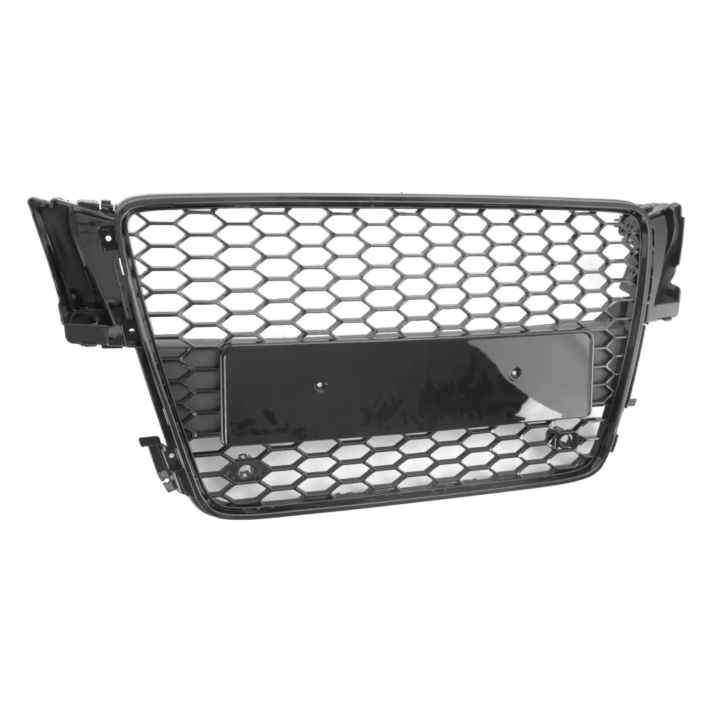 2008 2009 2011 2012 Audi A5 S5 B8 RS5 Style Hood Henycomb Sport Mesh Grill Grille