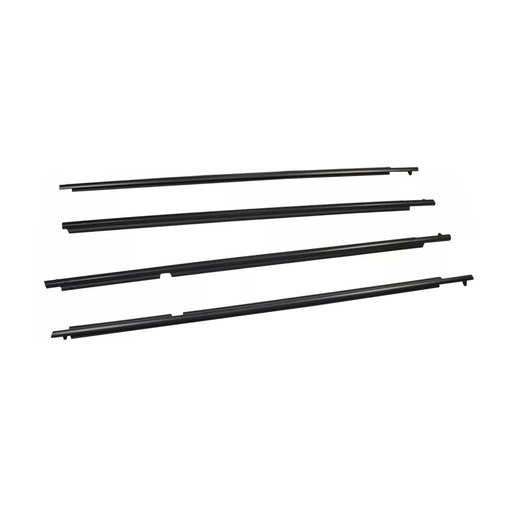2008-2010 Toyota Highlander 4PCS Weatherstrip Window Molding Trim Seal Belt