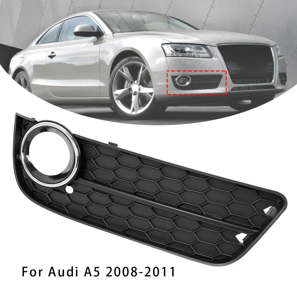 2008-2011 Audi A5 Car Right Side Fog Light Grille Cover 8T0 807 682