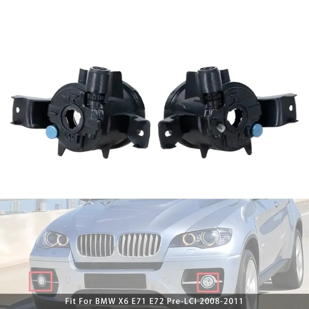 2008-2011 BMW X6 E71 E72 PAR FARG LYSLAMPER UTEN PULBER 63177187631