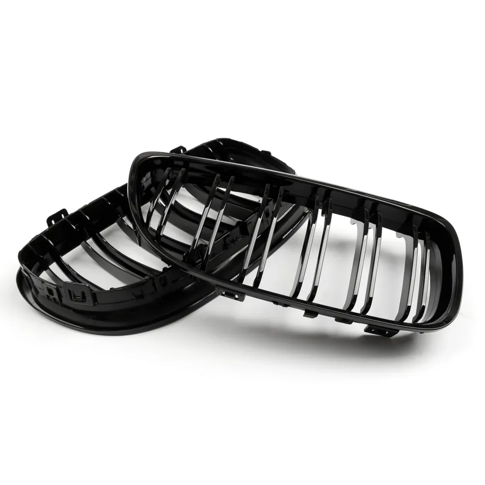 2008-2012 BMW E90/E91 LCI 3-serie Front nyregrill grilles dobbelt rib generisk
