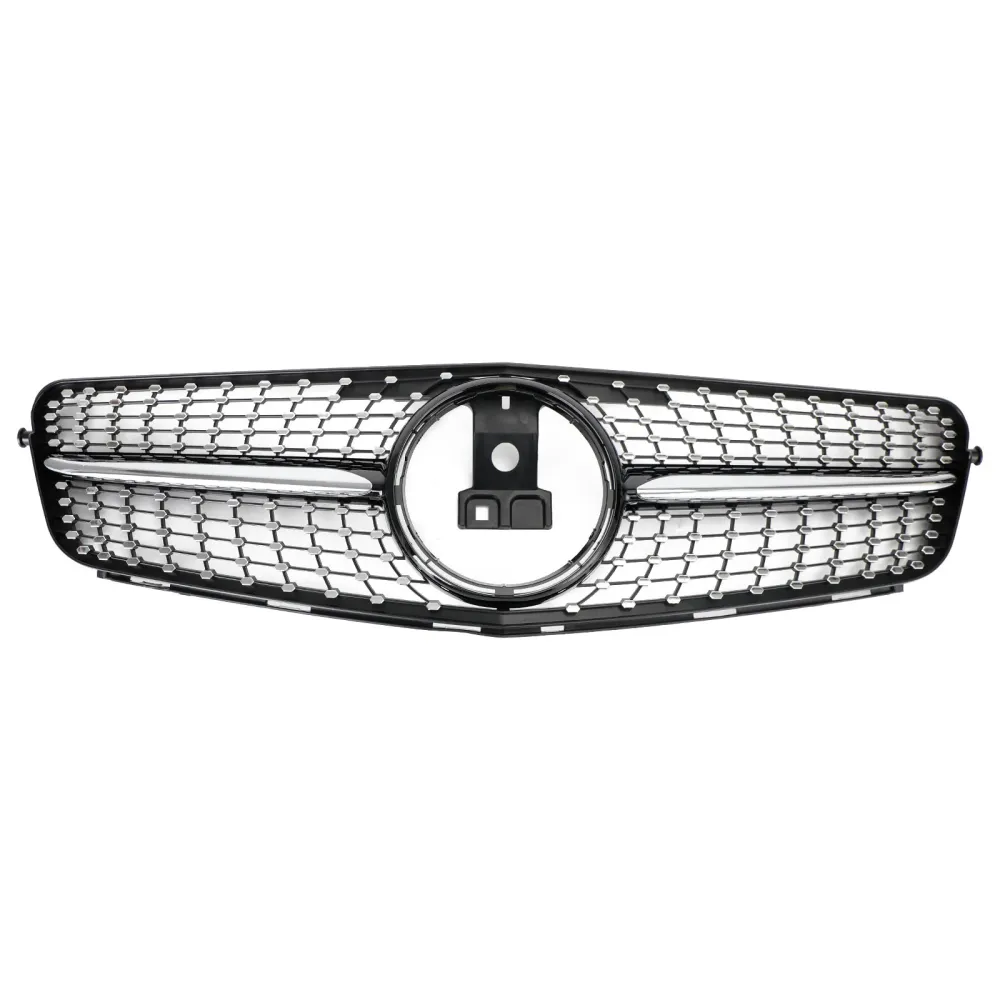 2008–2014 C-Klasse Benz W204 C300 C350 LED diamantformet støtfangergrill foran