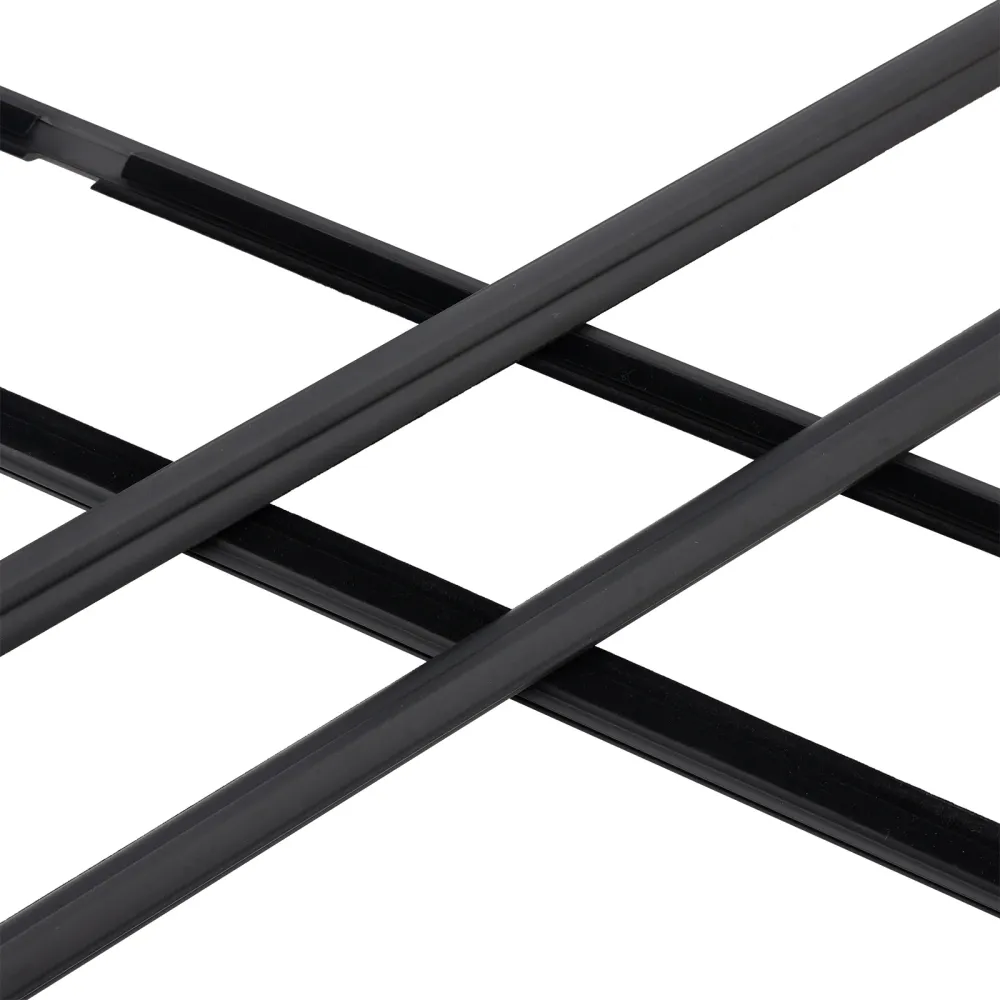 2008-2015 Toyota Land Cruiser LC 200 4PCS Dørglassbelte Ytre støping Weatherstrip
