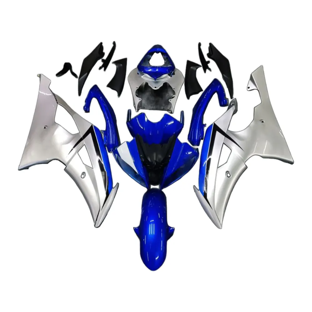 2008-2016 Yamaha YZF 600 R6 Amotopart Injection Fairing Kit karosseri plast ABS #139