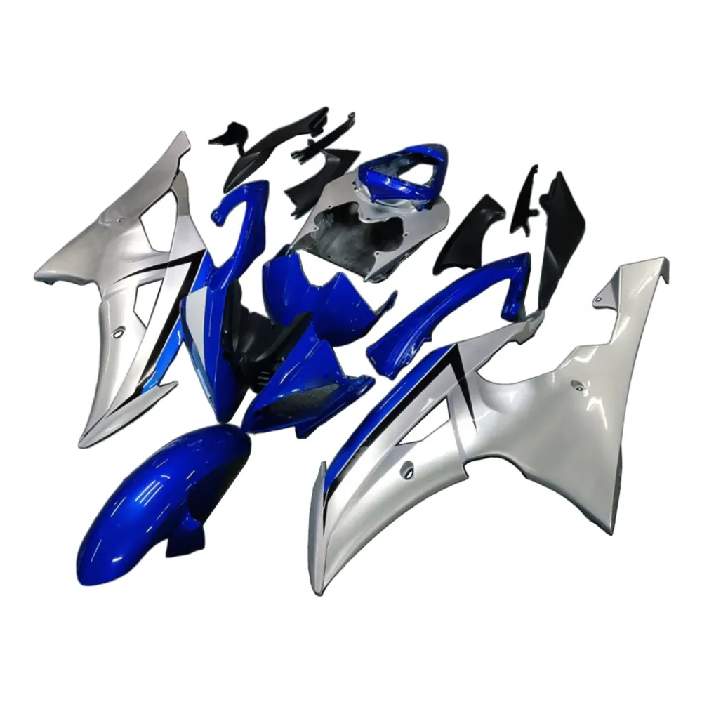 2008-2016 Yamaha YZF 600 R6 Amotopart Injection Fairing Kit karosseri plast ABS #139