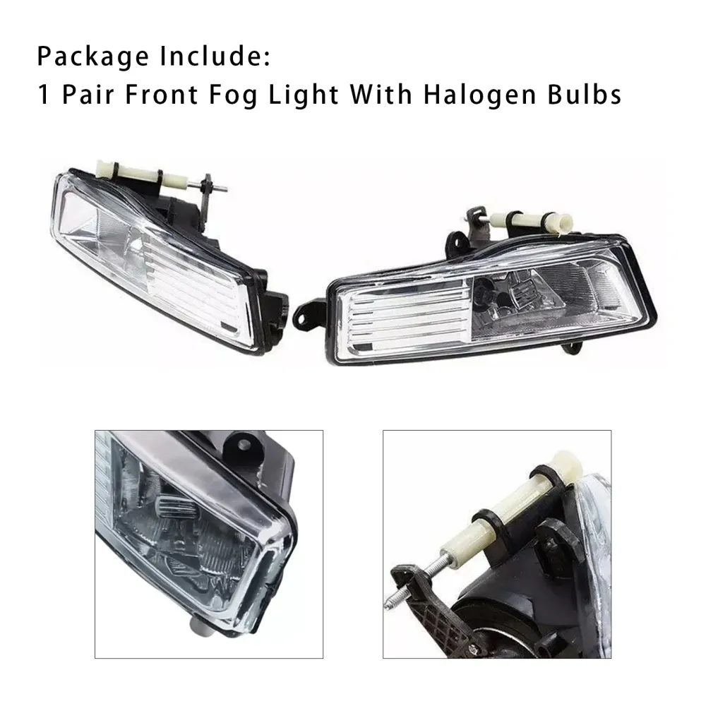 2009-2011 Audi A6 C6 Pair Front støtfanger kjører tåke Lyslamper 4F0941699A