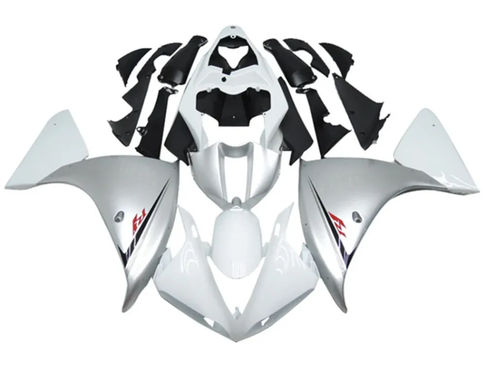 2009-2011 Yamaha YZF 1000 R1 Injeksjon Fairing Kit Bodywork Plastic ABS #146
