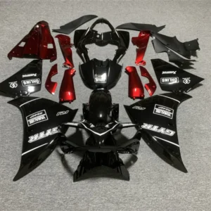 2009-2011 Yamaha YZF 1000 R1 Injeksjon Fairing Kit Bodywork Plastic ABS #156
