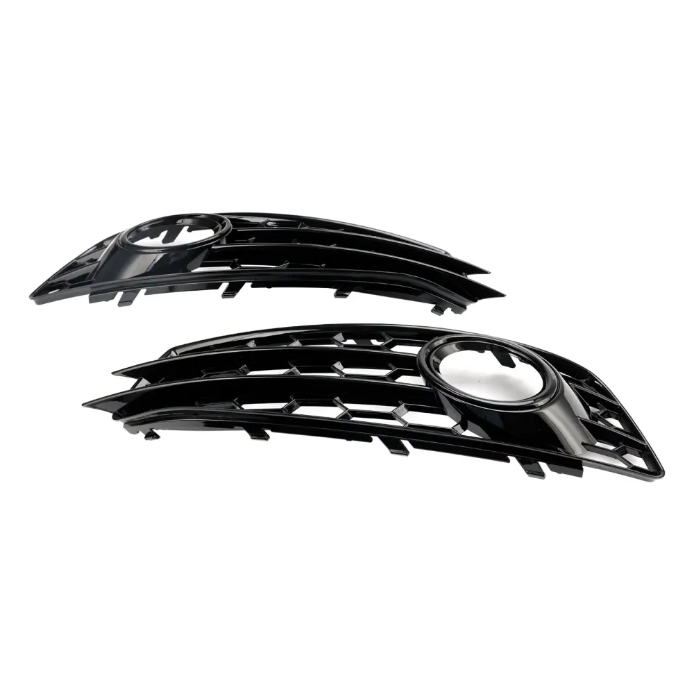 2009-2012 Audi A3 8p S-Line Honeycomb Front Bumper Fog Light Grill Cover