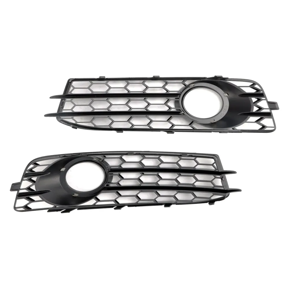 2009-2012 Audi A3 8p S-Line Honeycomb Front Bumper Fog Light Grill Cover