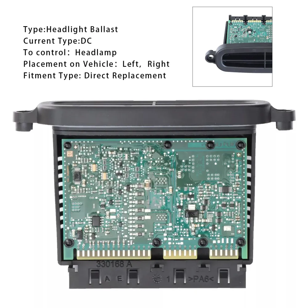 2009-2012 BMW X3 F25 SAV X3 28ix N52N Xenon frontlys Driver Module Control Unit 63117316214