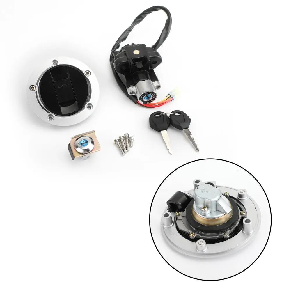 2009-2015 Suzuki SFV650 Ignition Switch bensin Gas Cap Lock Keys 37000-16820 37000-16840