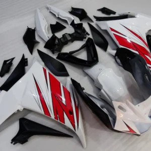 2009-2015 Yamaha FZ6R Amotopart Injeksjon Fairing Kit Bodywork Plastic ABS #108