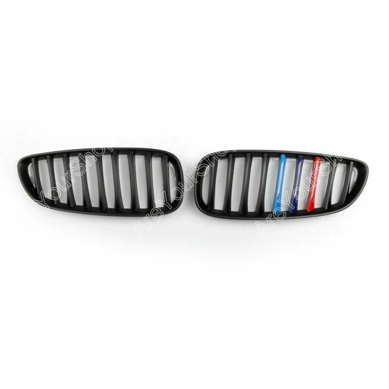 2009–2016 E89 Z4 Coupé & Cabriolet/Passer til 28i, 30i, 35i og 35is, 2 stk. M-farge matt svart front nyregrill, generisk g...