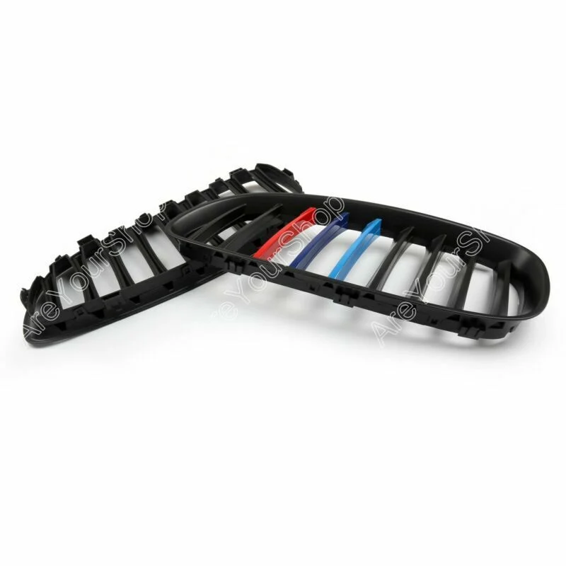 2009–2016 E89 Z4 Coupé & Cabriolet/Passer til 28i, 30i, 35i og 35is, 2 stk. M-farge matt svart front nyregrill, generisk g...