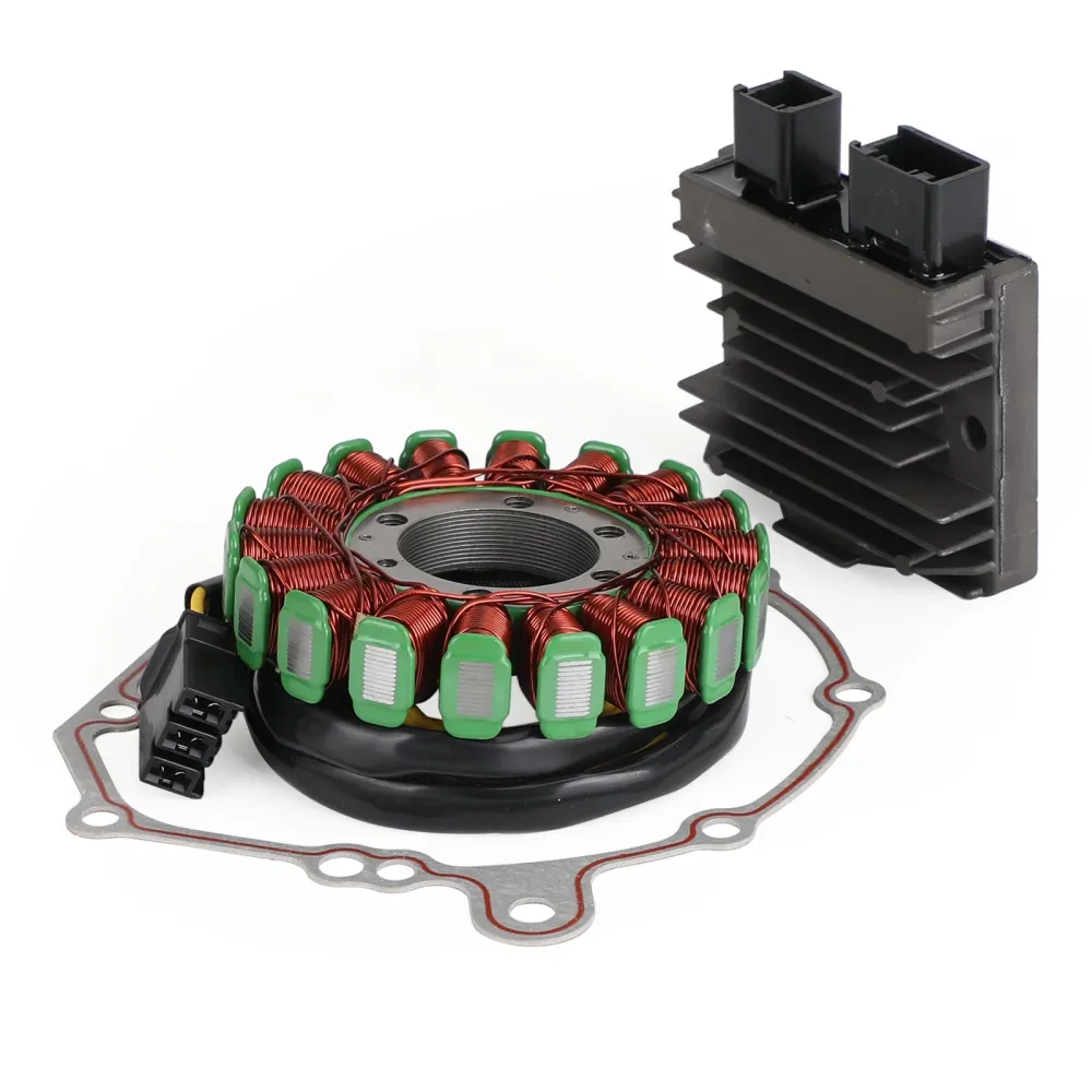 2009-2019 Honda CB1000 CB1000R Magneto Stator+Spenningsregulator likeretter+pakning 31120-MFN-D01