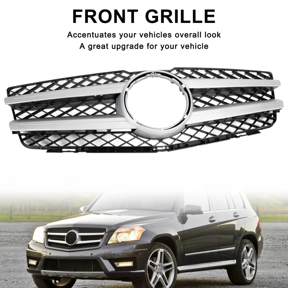 2010 2012 2012 Mercedes Benz GLK X204 GLK350 Front Hood Bumper Grill Grille 2048800283