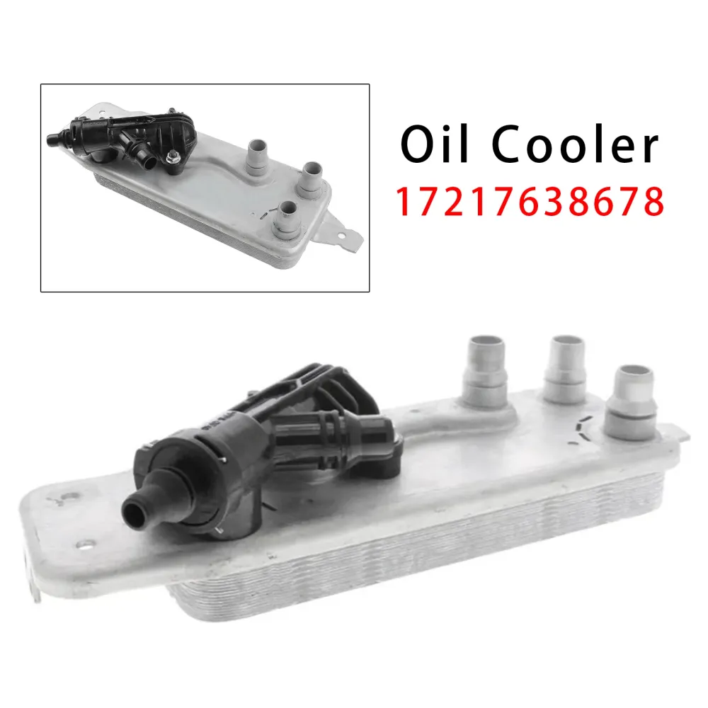 2010-2011 BMW 750i F01 V8 4.4L Automatic Trans.From 10/10 Transmission Oil Cooler Heat Exchanger w/ Thermostat 17217638678