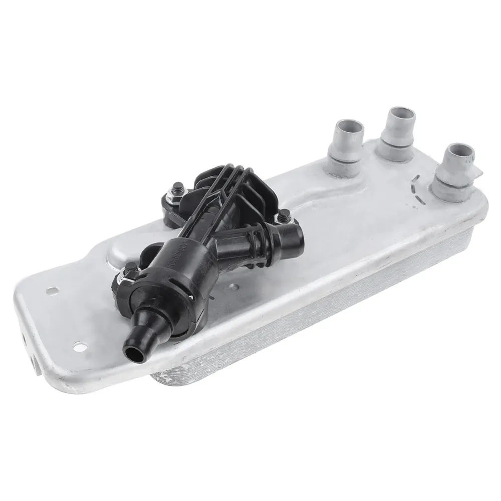 2010-2014 BMW 760Li F02 V12 6.0L Automatic Trans.From 10/10 Transmission Oil Cooler Heat Exchanger w/ Thermostat 17227597890