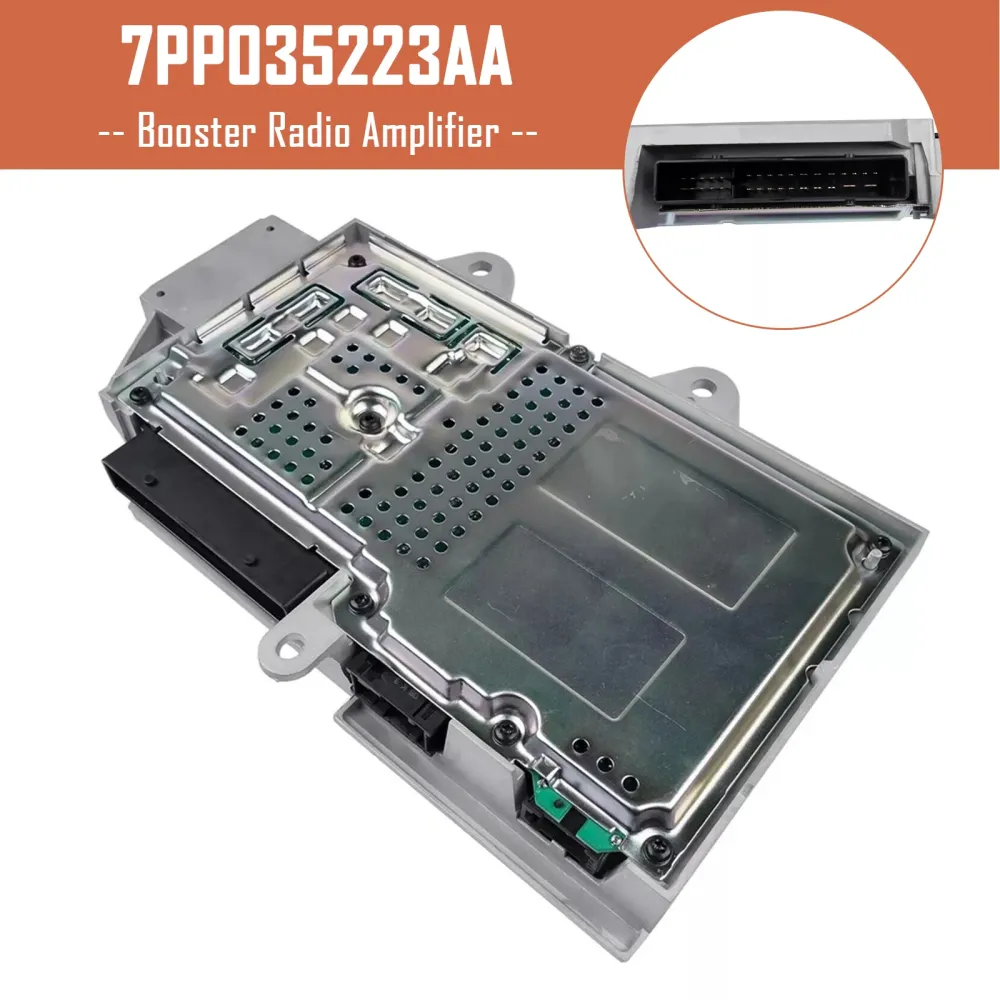 2011 2012 2013 2014 2015 2016 Porsche Cayenne Booster Radio Amplifier 7PP035223AA 7PP035223F