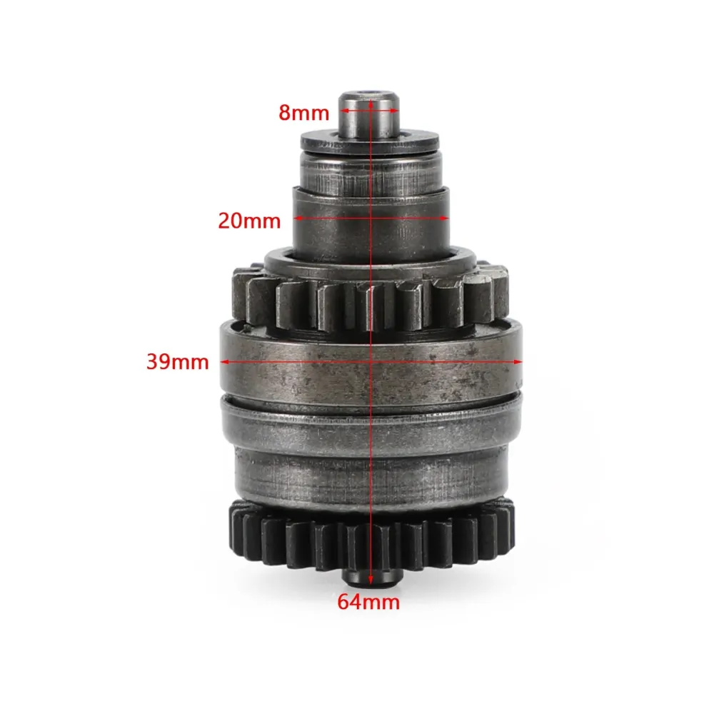 2011-2013 Husaberg TE250 Starter Drive Bendix Gear 18T/27T 55140026000 55140026100 Generisk