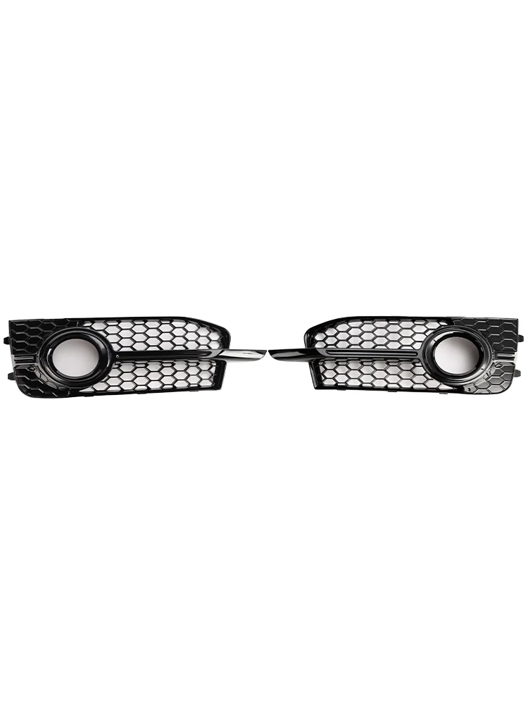 2011-2014 Audi A1 8X S-Line 2PCS Front Bumper Fog Light Cover Grille Grill 8x0807682B 8x0807681b