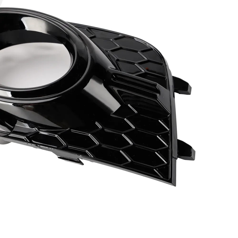 2011-2014 Audi A1 8X S-Line 2PCS Front Bumper Fog Light Cover Grille Grill 8x0807682B 8x0807681b