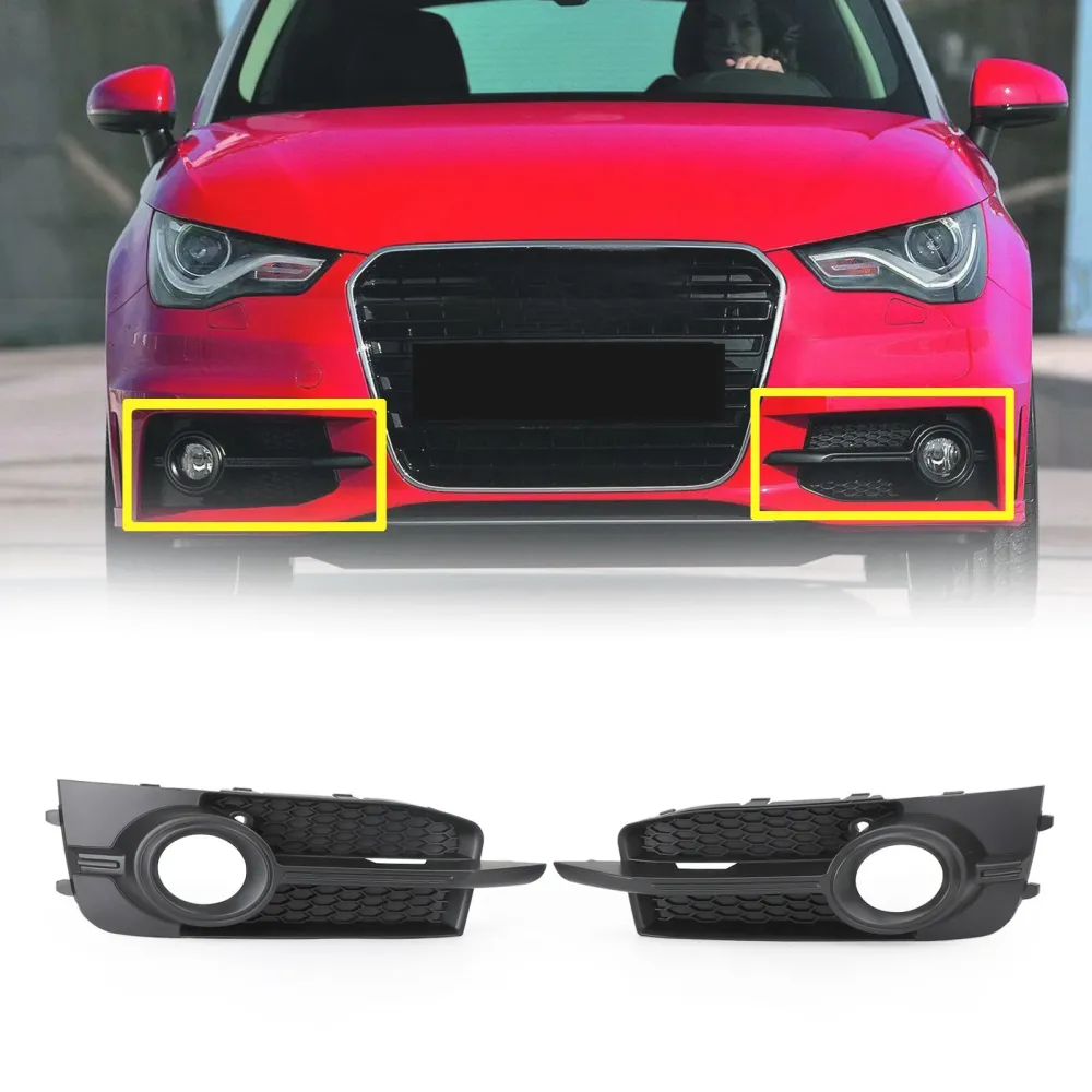 2011-2014 Audi A1 8X S-Line front støtfanger tåkelysdeksel 2pcs
